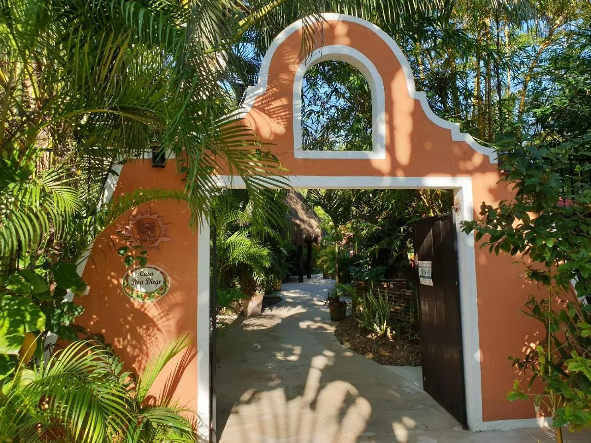 ***  Casa Don Diego Bed & Breakfast Tulum Mexico