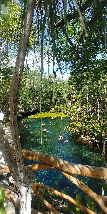 Bed and Breakfast Casa Don Diego à Tulum Couette-café